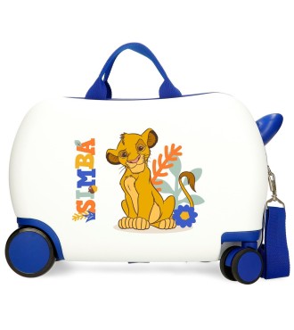 2651021 MALETA INF.ABS 4R.(2 MULTI.) 45CM. SIMBA COLORS