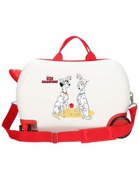 2651025 MALETA INF.ABS 4R.(2 MULTI.) 45CM.DALMATAS FAMILY