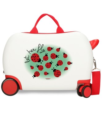 3721062 MALETA INF.ABS 4R.(2 MULTI.) 45CM.MOVOM LET HER FLY