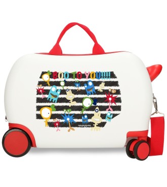3721066 MALETA INF.ABS 4R.(2 MULTI.) 45CM. MOVOM BOO TO YOU
