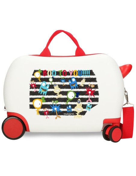 3721066 MALETA INF.ABS 4R.(2 MULTI.) 45CM. MOVOM BOO TO YOU 3721066 MALETA INF.ABS 4R.(2 MULTI.) 45CM. MOVOM BOO TO YOU