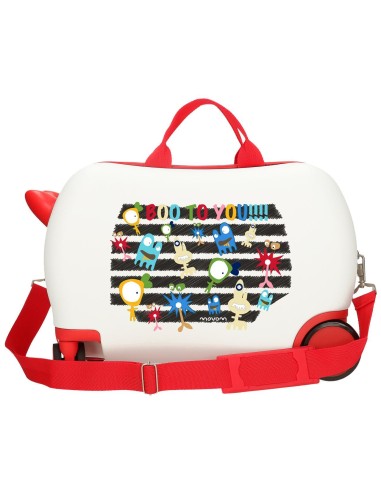 3721066 MALETA INF.ABS 4R.(2 MULTI.) 45CM. MOVOM BOO TO YOU