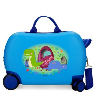 3721067 MALETA INF.ABS 4R.(2 MULTI.) 45CM.MOVOM DINOS