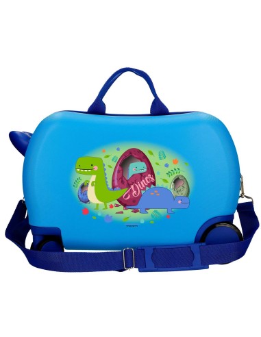 3721067 MALETA INF.ABS 4R.(2 MULTI.) 45CM.MOVOM DINOS