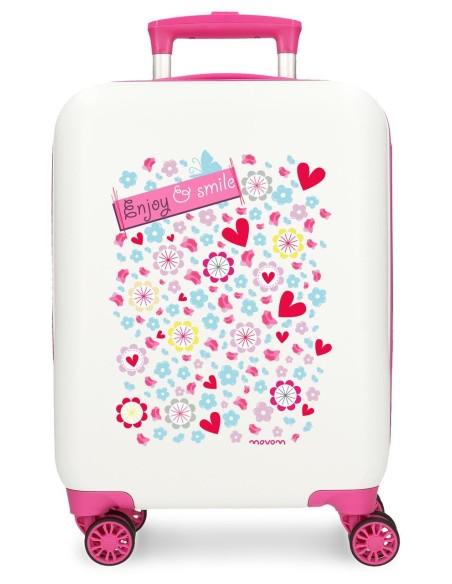 3721364 TROLLEY ABS 50CM.4R.MOVOM ENJOY AND SMILE 3721364 TROLLEY ABS 50CM.4R.MOVOM ENJOY AND SMILE