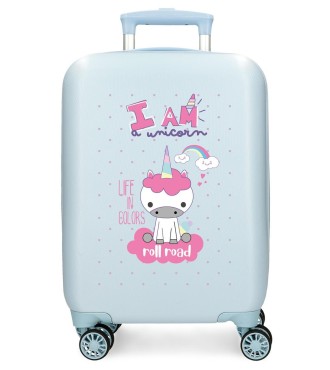 4071341 TROLLEY ABS 50CM.4R.ROLL ROAD I AM UNICORN AZUL CLAR