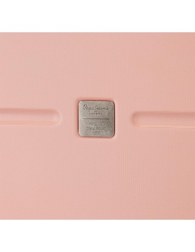 6438624 TROLLEY ABS 55CM.C/EXP. 4R. PJL LAILA ROSA CLARO