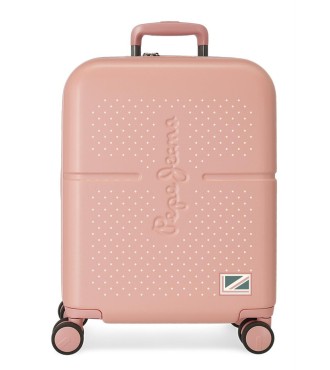 6439124 TROLLEY ABS 55CM.4R.PJL LAILA ROSA CLARO