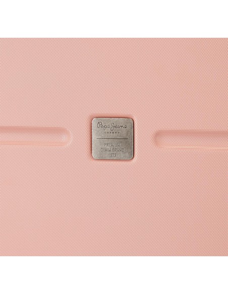 6439124 TROLLEY ABS 55CM.4R.PJL LAILA ROSA CLARO 6439124 TROLLEY ABS 55CM.4R.PJL LAILA ROSA CLARO