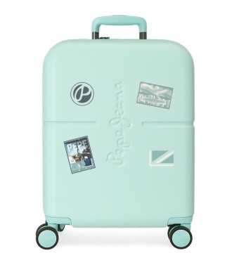6478625 TROLLEY ABS 55CM.C/EXP. 4R. PJL CHEST TURQUESA