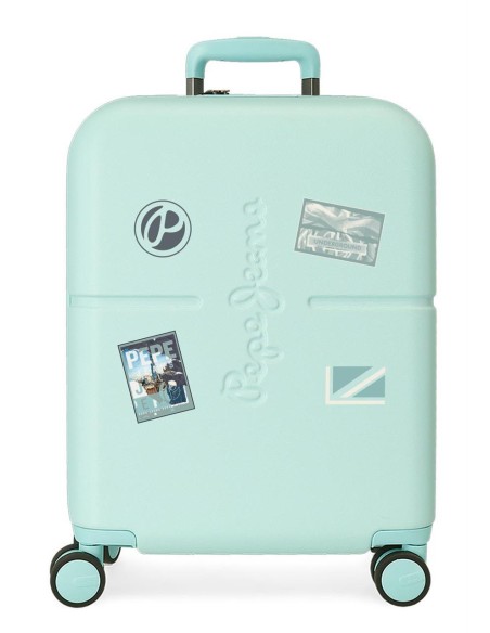 6478625 TROLLEY ABS 55CM.C/EXP. 4R. PJL CHEST TURQUESA