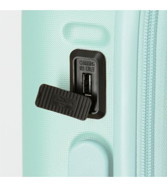 6478625 TROLLEY ABS 55CM.C/EXP. 4R. PJL CHEST TURQUESA 2