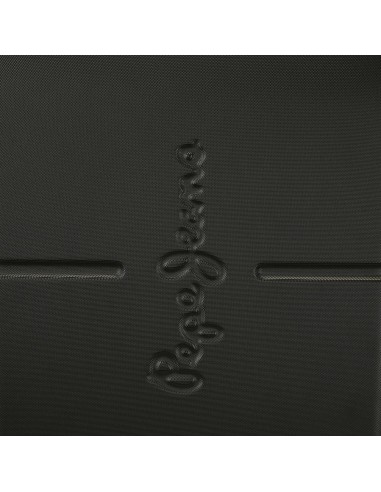 7688621 TROLLEY ABS 55CM.C/EXP. 4R. PJL HIGHLIGHT NEGRO