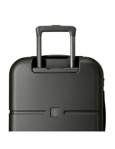 7688621 TROLLEY ABS 55CM.C/EXP. 4R. PJL HIGHLIGHT NEGRO