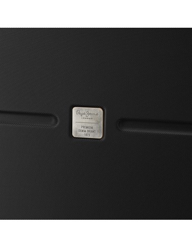 7688621 TROLLEY ABS 55CM.C/EXP. 4R. PJL HIGHLIGHT NEGRO