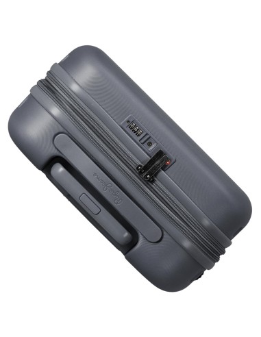 7688622 TROLLEY ABS 55CM.C/EXP. 4R. PJL HIGHLIGHT MARINO