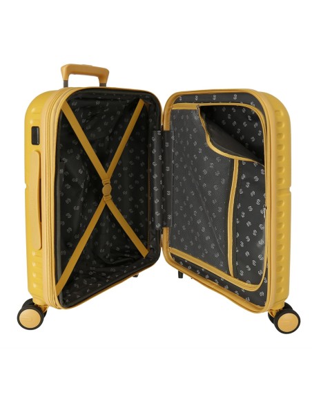 7688623 TROLLEY ABS 55CM.C/EXP. 4R. PJL HIGHLIGHT OCRE