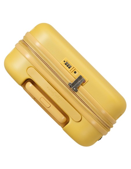 7688623 TROLLEY ABS 55CM.C/EXP. 4R. PJL HIGHLIGHT OCRE