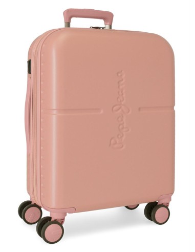 7688624 TROLLEY ABS 55CM.C/EXP. 4R. PJL HIGHLIGHT ROSA CLARO