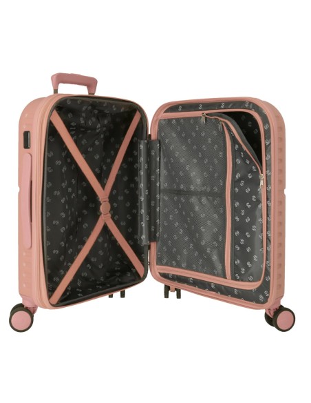 7688624 TROLLEY ABS 55CM.C/EXP. 4R. PJL HIGHLIGHT ROSA CLARO 7688624 TROLLEY ABS 55CM.C/EXP. 4R. PJL HIGHLIGHT ROSA CLARO