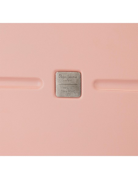 7688624 TROLLEY ABS 55CM.C/EXP. 4R. PJL HIGHLIGHT ROSA CLARO 7688624 TROLLEY ABS 55CM.C/EXP. 4R. PJL HIGHLIGHT ROSA CLARO