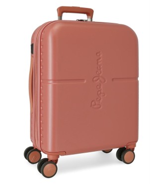 7688626 TROLLEY ABS 55CM.C/EXP. 4R. PJL HIGHLIGHT TERRACOTA