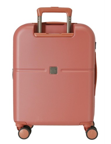 7688626 TROLLEY ABS 55CM.C/EXP. 4R. PJL HIGHLIGHT TERRACOTA
