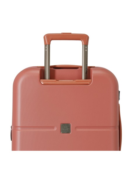 7688626 TROLLEY ABS 55CM.C/EXP. 4R. PJL HIGHLIGHT TERRACOTA