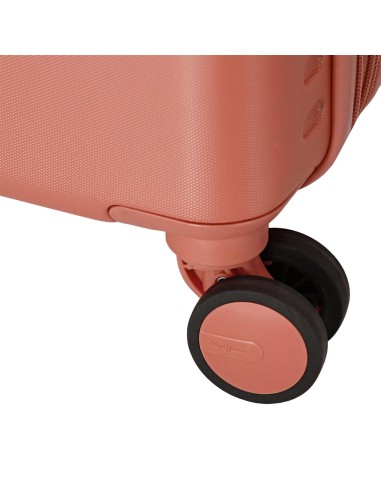 7688626 TROLLEY ABS 55CM.C/EXP. 4R. PJL HIGHLIGHT TERRACOTA