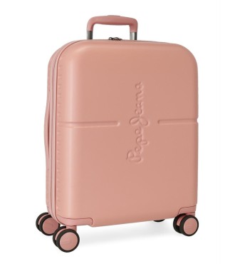 7689124 TROLLEY ABS 55CM.4R.PJL HIGHLIGHT ROSA CLARO