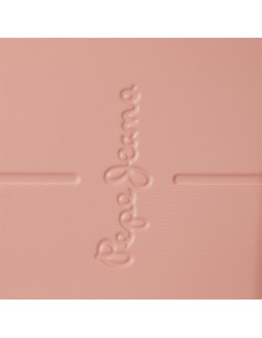 7689124 TROLLEY ABS 55CM.4R.PJL HIGHLIGHT ROSA CLARO