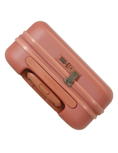 7689126 TROLLEY ABS 55CM.4R.PJL HIGHLIGHT TERRACOTA