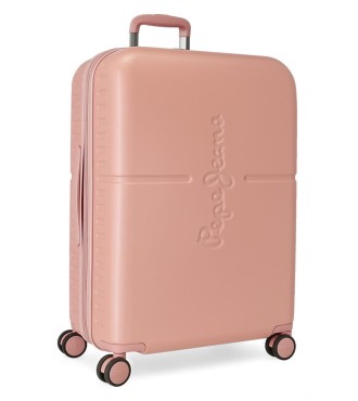 7689224 TROLLEY ABS 70CM. C/EXP. 4R.PJL HIGHLIGHT ROSA CLARO
