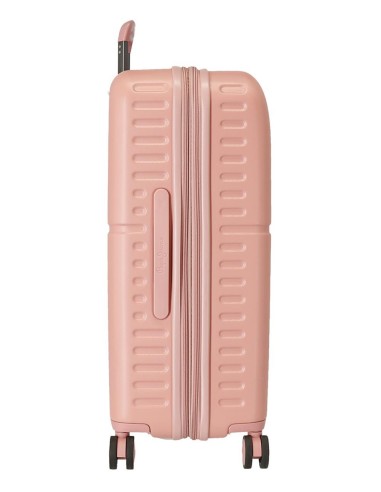 7689224 TROLLEY ABS 70CM. C/EXP. 4R.PJL HIGHLIGHT ROSA CLARO