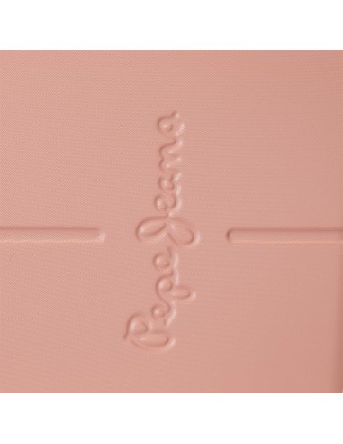 7689224 TROLLEY ABS 70CM. C/EXP. 4R.PJL HIGHLIGHT ROSA CLARO