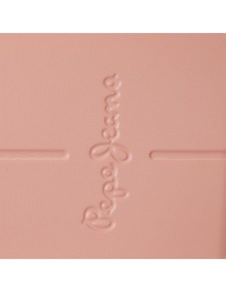 7689224 TROLLEY ABS 70CM. C/EXP. 4R.PJL HIGHLIGHT ROSA CLARO