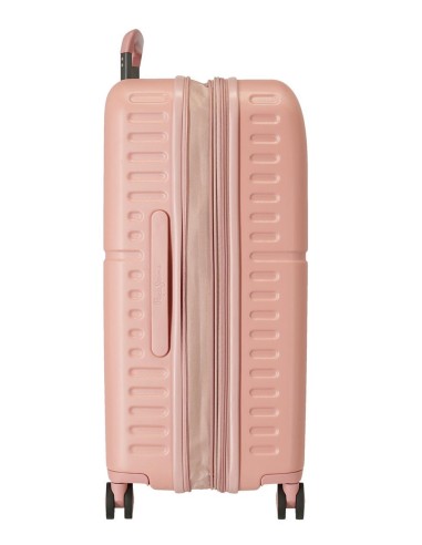 7689224 TROLLEY ABS 70CM. C/EXP. 4R.PJL HIGHLIGHT ROSA CLARO