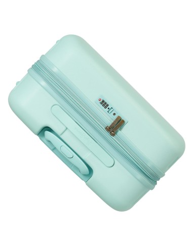 7689225 TROLLEY ABS 70CM. C/EXP. 4R.PJL HIGHLIGHT TURQUESA