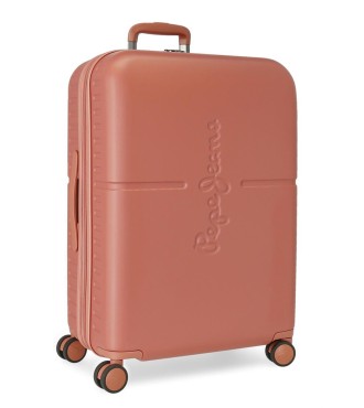 7689226 TROLLEY ABS 70CM. C/EXP. 4R.PJL HIGHLIGHT TERRACOTA