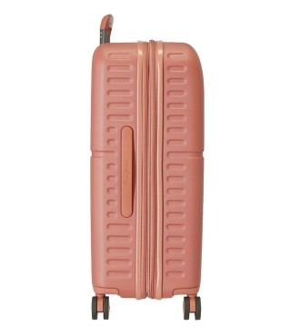 7689226 TROLLEY ABS 70CM. C/EXP. 4R.PJL HIGHLIGHT TERRACOTA 2