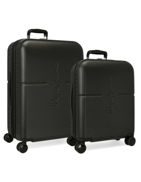 7689521 SET/2 TROLLEY  ABS 55-70CM.4R.PJL HIGHLIGHT NEGRO