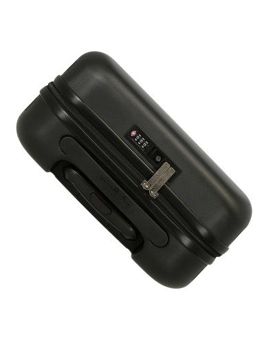 7689521 SET/2 TROLLEY  ABS 55-70CM.4R.PJL HIGHLIGHT NEGRO