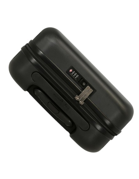 7689521 SET/2 TROLLEY  ABS 55-70CM.4R.PJL HIGHLIGHT NEGRO