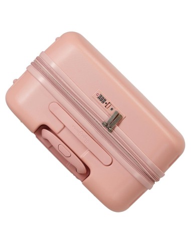 7689524 SET/2 TROLLEY  ABS 55-70CM.4R.PJL HIGHLIGHT ROSA CLA