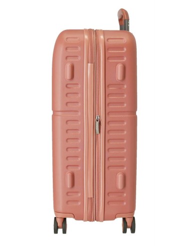 7689526 SET/2 TROLLEY  ABS 55-70CM.4R.PJL HIGHLIGHT TERRACOT