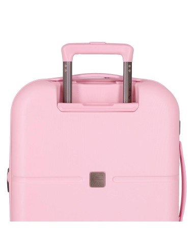 768862C TROLLEY ABS 55CM.C/EXP. 4R. PJL HIGHLIGHT ROSA CLARO