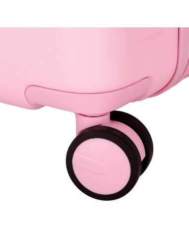 768862C TROLLEY ABS 55CM.C/EXP. 4R. PJL HIGHLIGHT ROSA CLARO