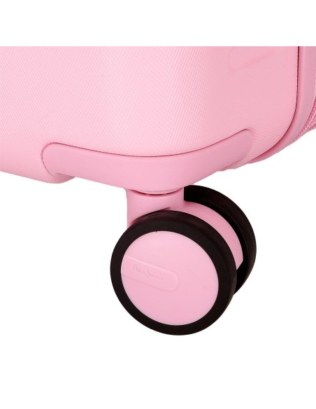 768862C TROLLEY ABS 55CM.C/EXP. 4R. PJL HIGHLIGHT ROSA CLARO 768862C TROLLEY ABS 55CM.C/EXP. 4R. PJL HIGHLIGHT ROSA CLARO