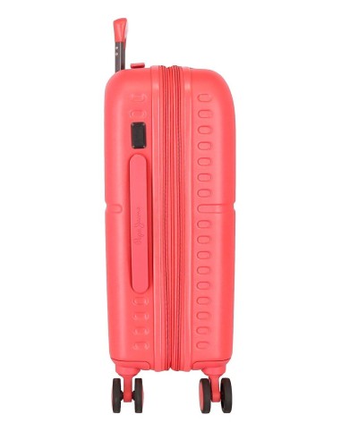 768862D TROLLEY ABS 55CM.C/EXP. 4R. PJL HIGHLIGHT CORAL
