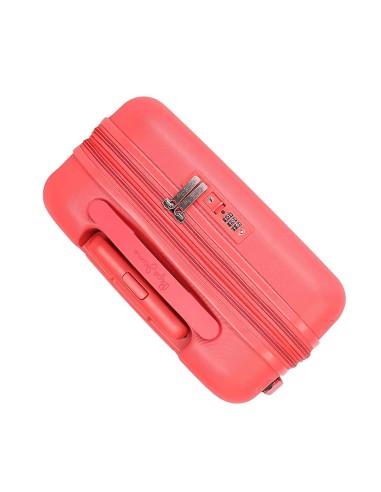768862D TROLLEY ABS 55CM.C/EXP. 4R. PJL HIGHLIGHT CORAL